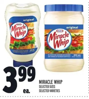 Metro Miracle whip offer