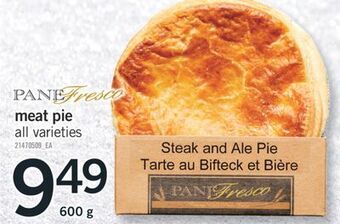 Fortinos Meat pie, 600 g offer
