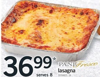Fortinos Lasagna offer