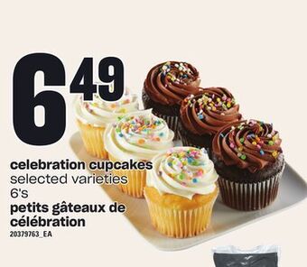 Independent Grocer Celebration cupcakes, 6's offer