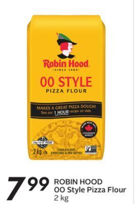 Sobeys Robin hood 00 style pizza flour offer