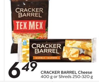 Sobeys Cracker barrel cheese offer