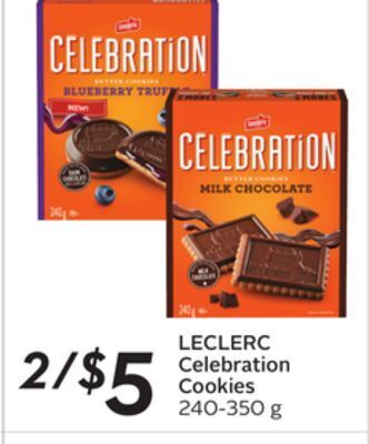 Sobeys Leclerc celebration cookies offer