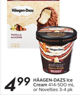 Sobeys Häagen-dazs ice cream offer