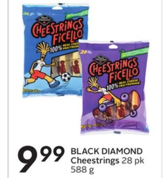 Sobeys Black diamond cheestrings offer