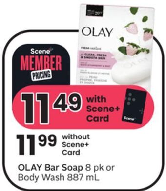 Sobeys Olay bar soap offer