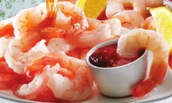 Sobeys Cooked shrimp platter with cocktail sauce offer