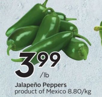 Sobeys Jalapeño peppers offer