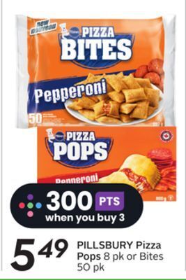 Sobeys Pillsbury pizza pops offer