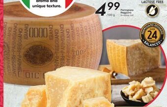 Sobeys Parmigiano reggiano offer