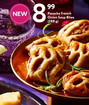 Sobeys Panache french onion soup bites (288 g) offer