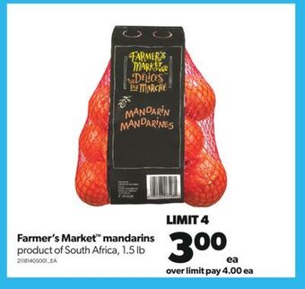 Real Canadian Superstore Farmer's market™ mandarins, 1.5 lb offer