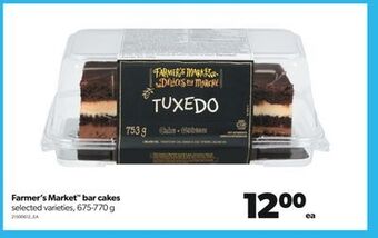 Real Canadian Superstore Farmer's market™ bar cakes, 675-770 g offer