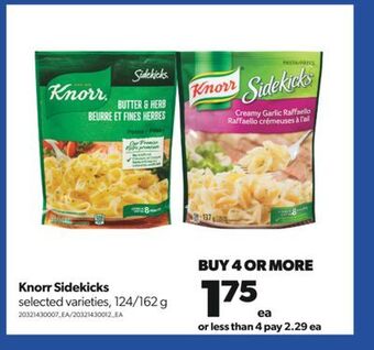Real Canadian Superstore Knorr sidekicks, 124/162 g offer