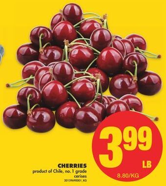 No Frills Cherries offer