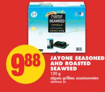 No Frills Jayone seasoned and roasted seaweed, 120 g offer