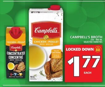 Food Basics Campbell's broth offer
