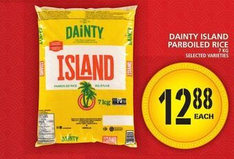 Food Basics Dainty island parboiled rice offer