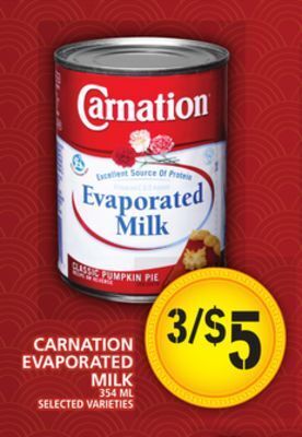 Food Basics Carnation evaporated milk offer
