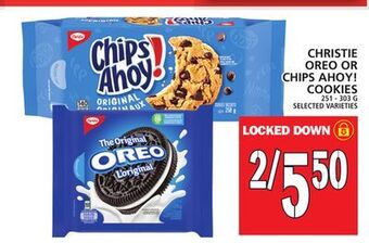 Food Basics Christie oreo or chips ahoy! cookies offer