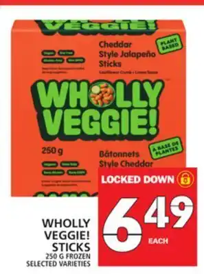 Food Basics Wholly veggie! sticks offer