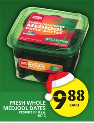 Food Basics Fresh whole medjool dates offer