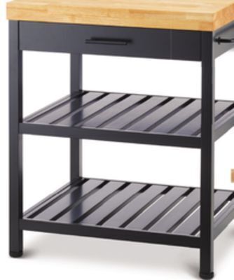 Canadian Tire Canvas vernon kitchen island with butcher block top offer