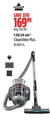 Canadian Tire Bissell cleanview plus offer