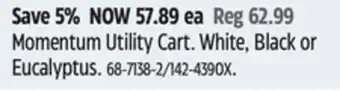 Canadian Tire Momentum utility cart offer