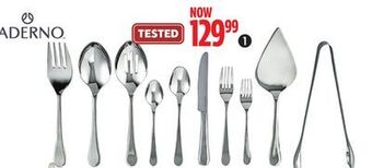 Canadian Tire Paderno richmond 55-pc flatware set polished offer