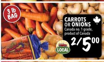 Farm Boy Carrots or onions offer
