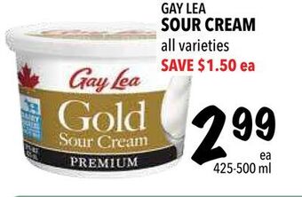 Farm Boy Gay lea sour cream offer