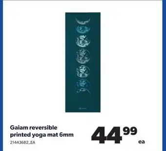 Real Canadian Superstore Gaiam reversible printed yoga mat 6mm offer