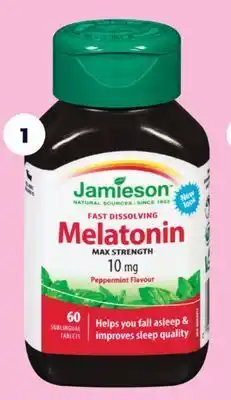 Real Canadian Superstore Jamieson melatonin, 60's offer