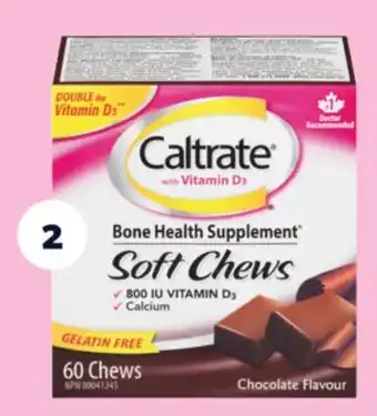 Real Canadian Superstore Caltrate vitamins, 50-60's offer