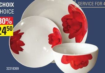 Sushi Shop 12 piece porcelain dinnerware set offer