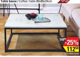 Sushi Shop Coffee table offer
