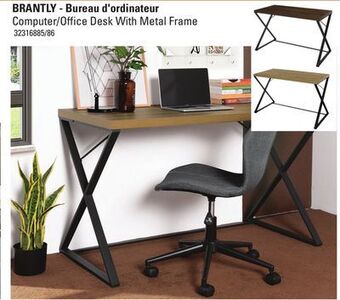 Sushi Shop Computer/office desk with metal frame offer