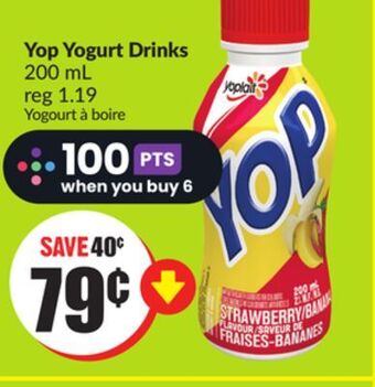 Chalo FreshCo Yop yogurt drinks 200 ml offer