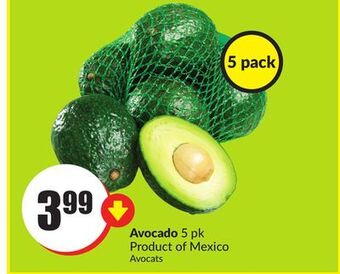 Chalo FreshCo Avocado 5 pk product of mexico offer