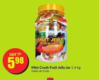 Chalo FreshCo Mini crush fruit jelly jar 1.4 kg offer