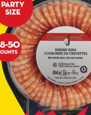Giant Tiger Ocean jewel shrimp ring offer