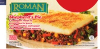 Giant Tiger Roman frozen entrees offer