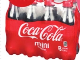 Giant Tiger Coca-cola beverages offer