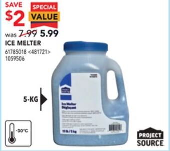 RONA Project source ice melter offer