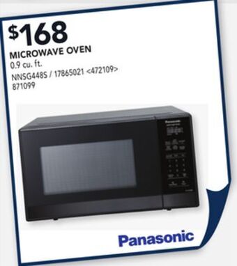 RONA Panasonic microwave oven offer