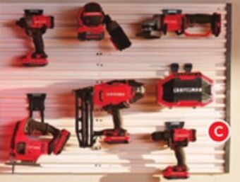 RONA Craftsman "versatrack" 20-piece storage kit offer