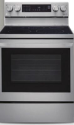 RONA Lg 6.3 cu. ft. instaview® electric range with air fry offer