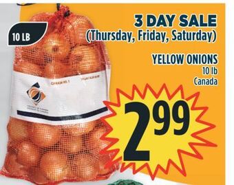 Marché Adonis Yellow onions offer