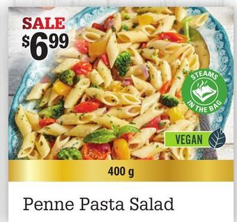 M & M Food Market Penne pasta salad offer